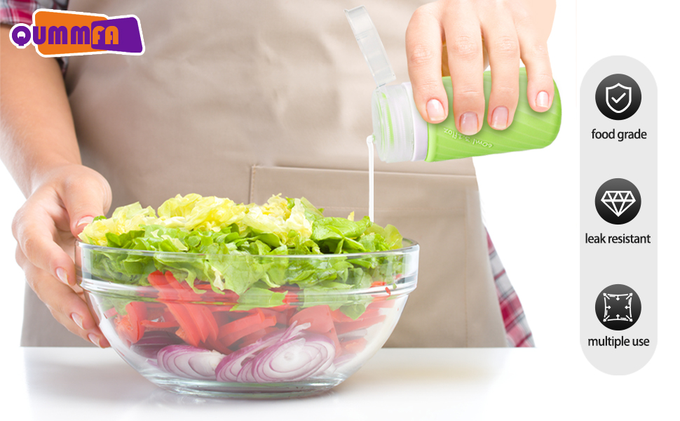 Garrafas de espremer condimentos