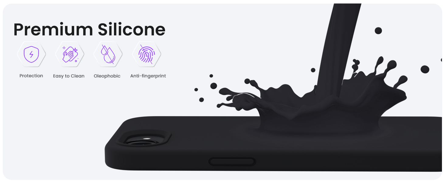 iphone 16e silicone case back covers 