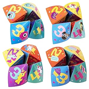 valentines day cards for kids school with candy, valentines for 3rd grade class, cootie catcher 