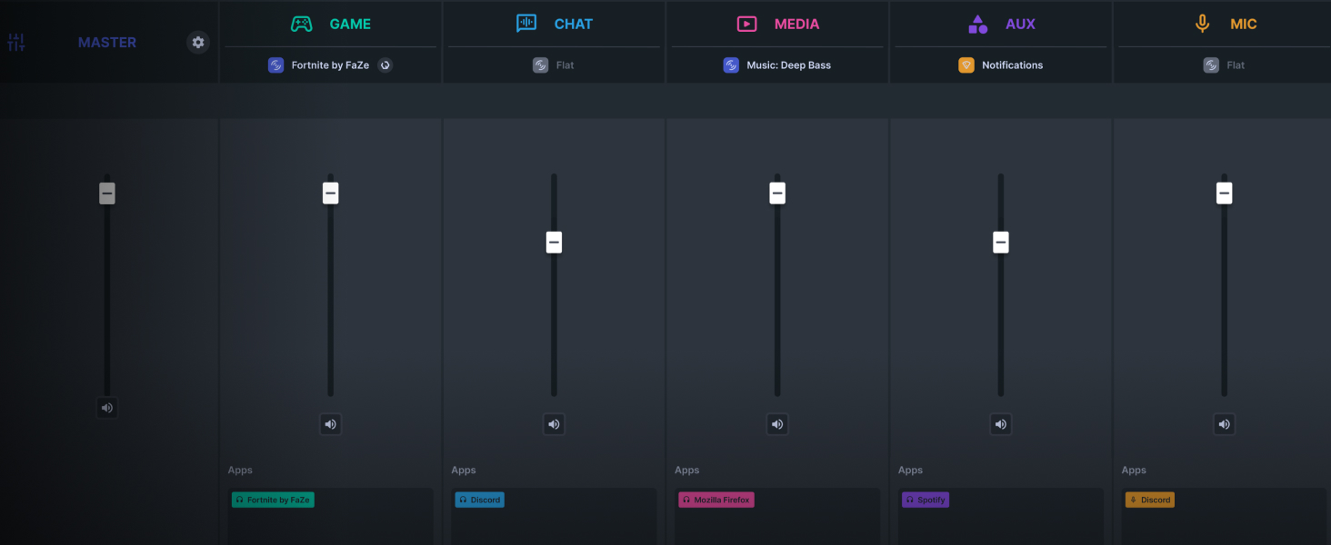 Custom Audio Balance