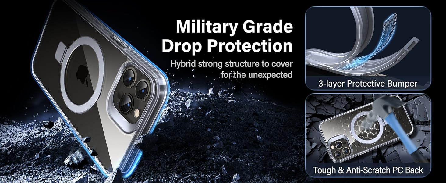 iphone 15 pro max case with magnetic back