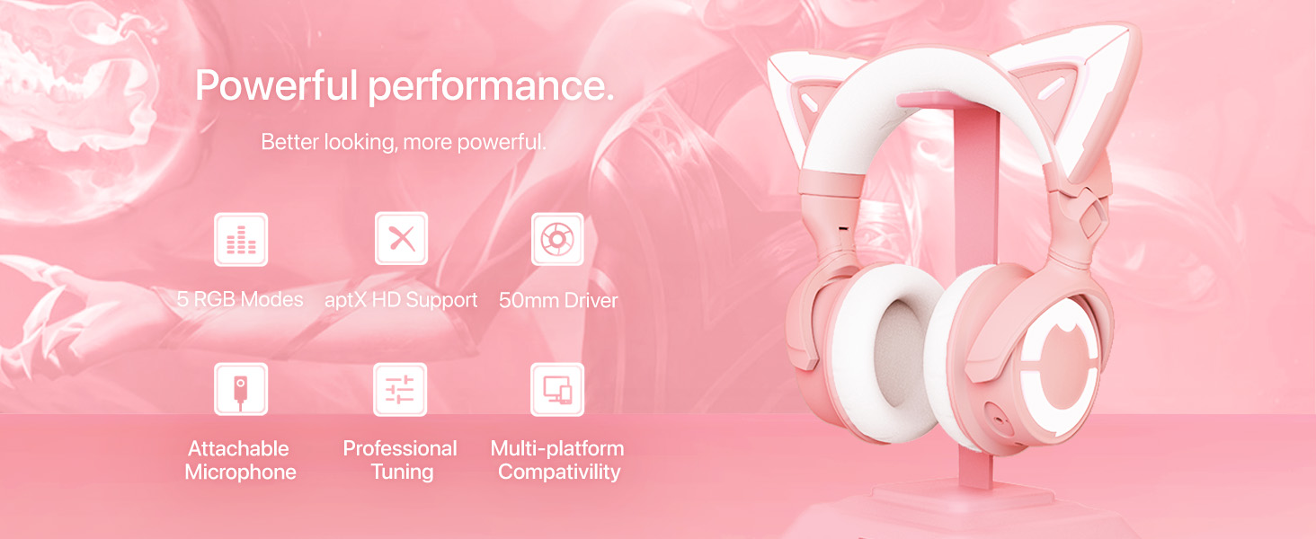 cat ear headphones
