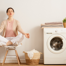storage for clothes girl zen doing laundry