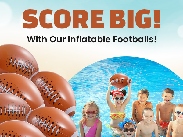 inflatable football party decorations favors pool party decorations beach party favors football 