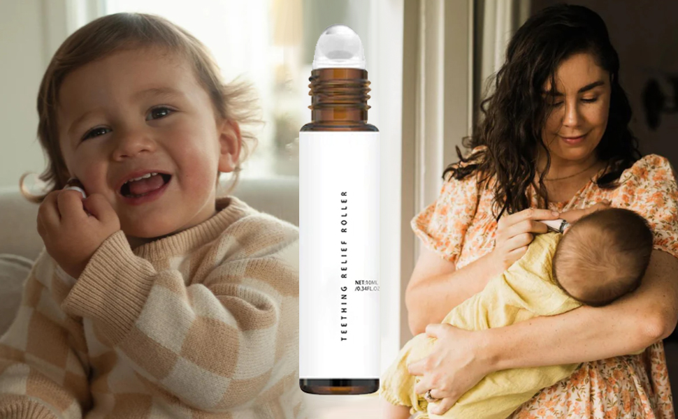 teething baby roller