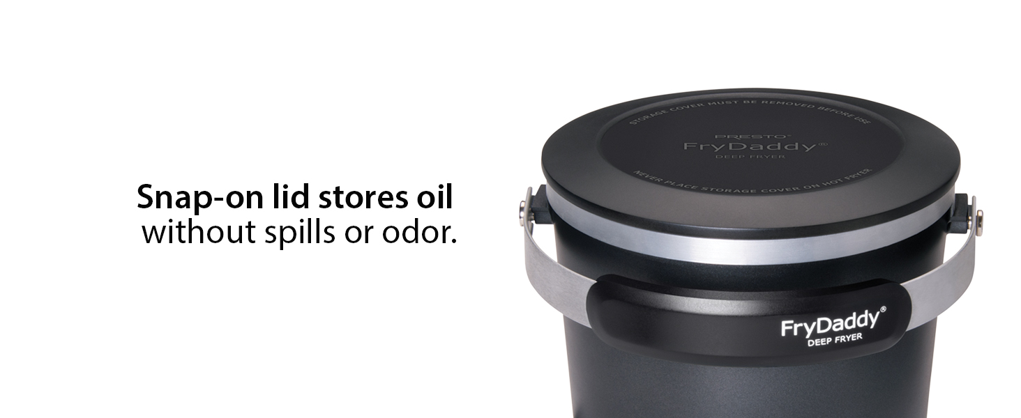 Presto 05420 FryDaddy Electric Deep Fryer,Black Fry Daddy