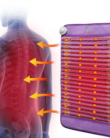 amethyst heating pad for back