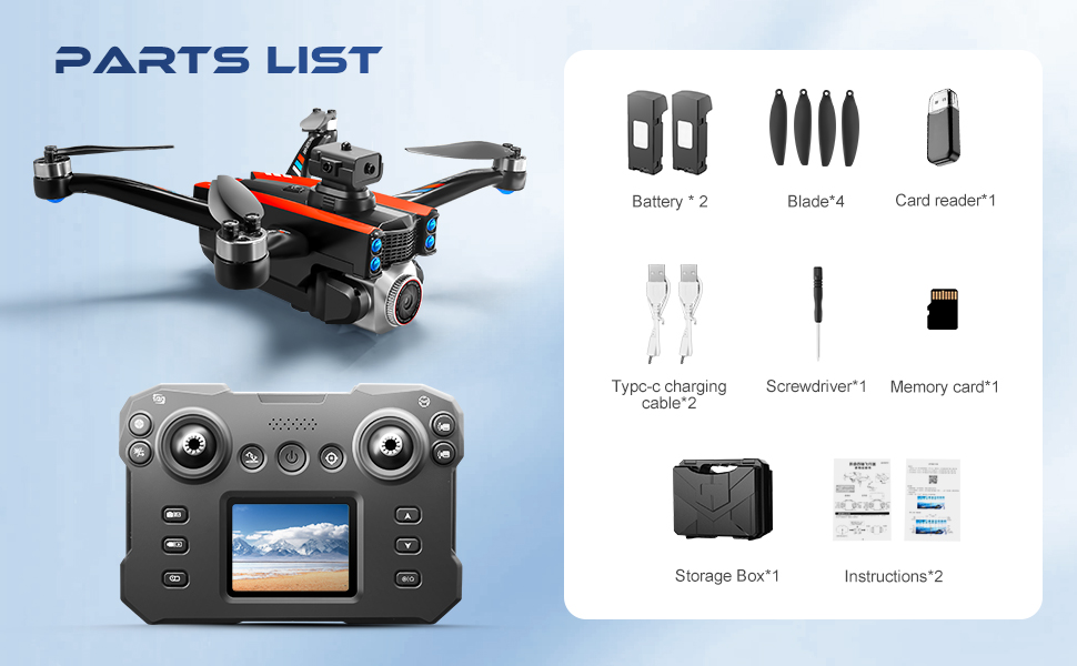 Remote-Controlled Drone with A Display Screen