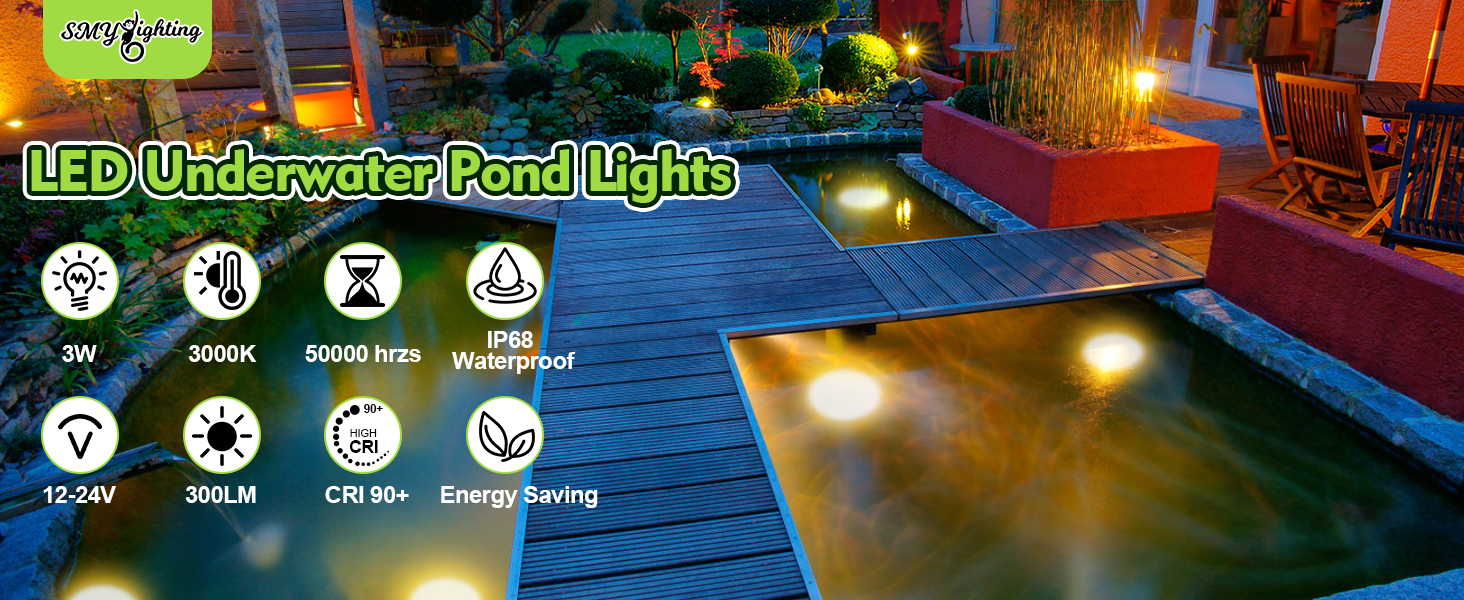 led pond lights