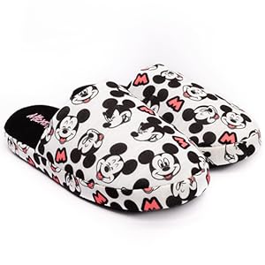 Disney Mickey Mouse All Over Print Damen Hausschuhe