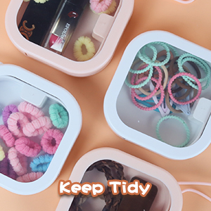 hair tie organizer