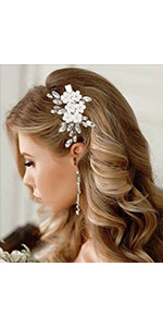 flower hair clip