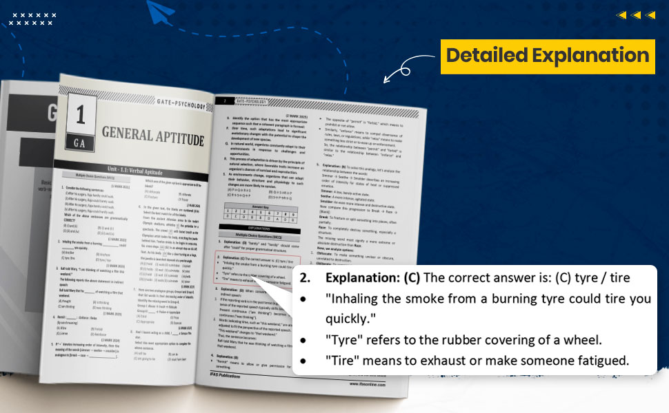 gate psychology previous year solved papers