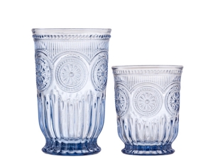 Blue Glassware