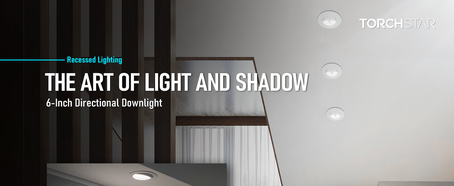 6 Inch Gimbal LED Recessed Light