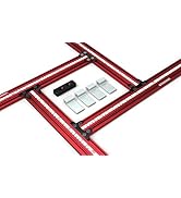 SpeTool Juice Groove Router Jig, Adjustable Router Jigs and Templates for Cutting Board with Metr...