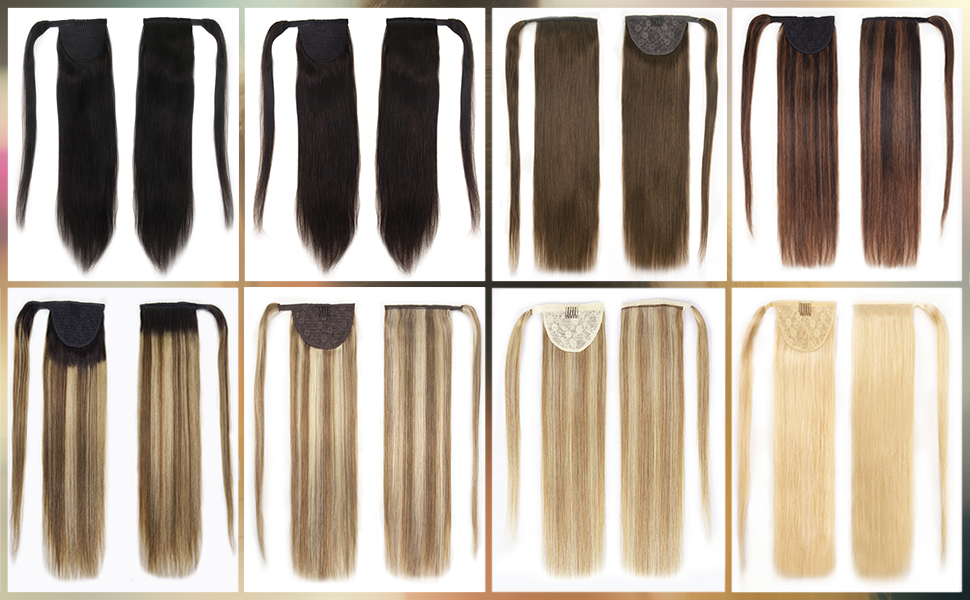 ponytail extension human hair
