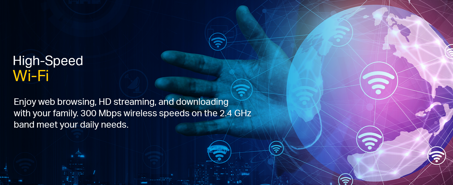 TL-WR820N 300 Mbps Multi-Mode Wi-Fi Router