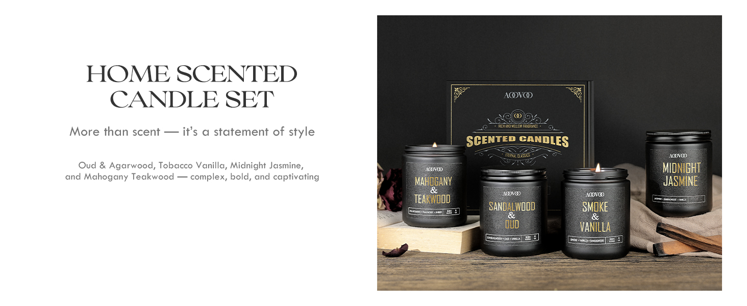 Candles for men
