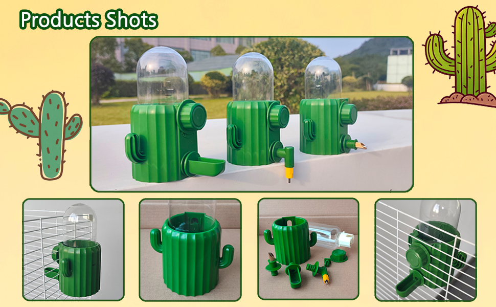 Samll Animal Feeder Food Bowl Water Dispenser