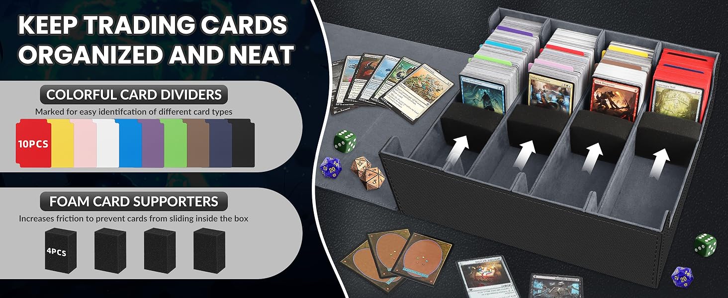 Trading Card Storage Box