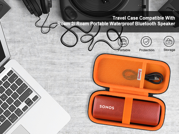 新品未開封 Sonos Roam 2 オレンジ Sonos Roam：防水設計のポータブルスマートスピーカー | Sonos