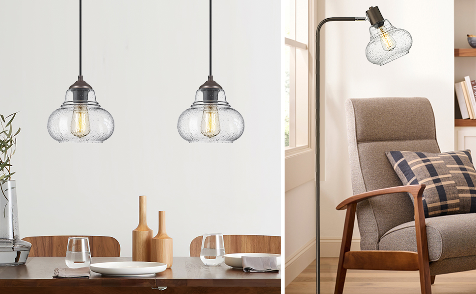 ELYONA Farmhouse Floor Lamp with pendant light series22