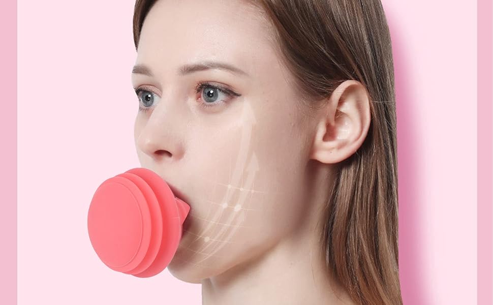 Tightening double chin muscle reducing massage training tool