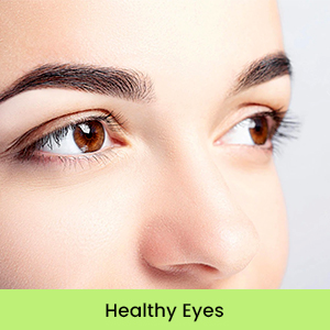 Healthy eyes