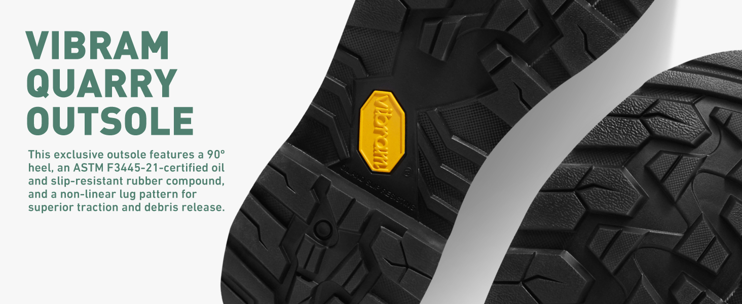 Danner Men's Quarry USA 8-Inch Alloy Toe Work Boot