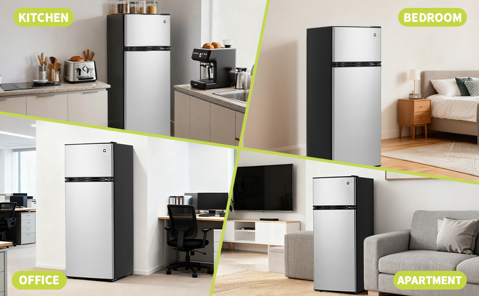 KOKEBREN 3.2 Cu. Ft. Compact Refrigerator