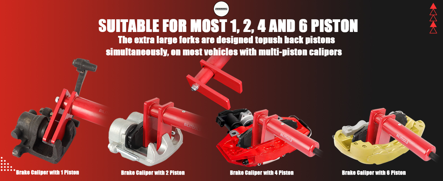 heavy duty brake piston compressor tool