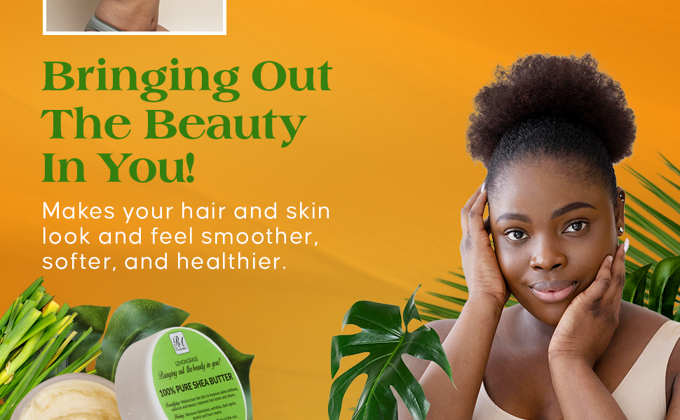 African Shea Butter Whipped Lemongrass