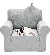 YEMYHOM Couch Cover Latest Jacquard Design High Stretch Sofa Chair Covers for Living Room, Pet Do...