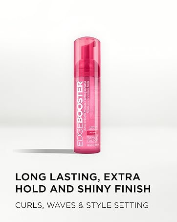 A bottle of EDGE BOOSTER Setting Mousse