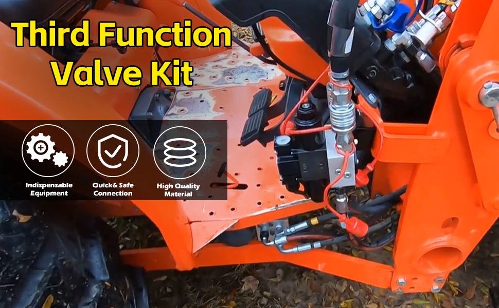 Third Function Valve Kit for Kubota MX4700, MX4800, MX5000