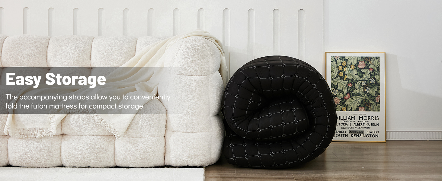 Zelladorra Japanese Floor Mattress Futon Mattress Full Size