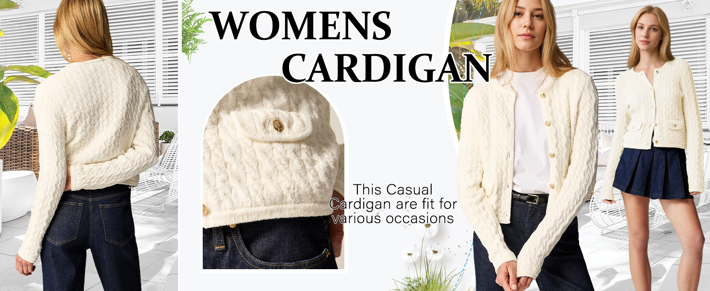 womens open front cardi