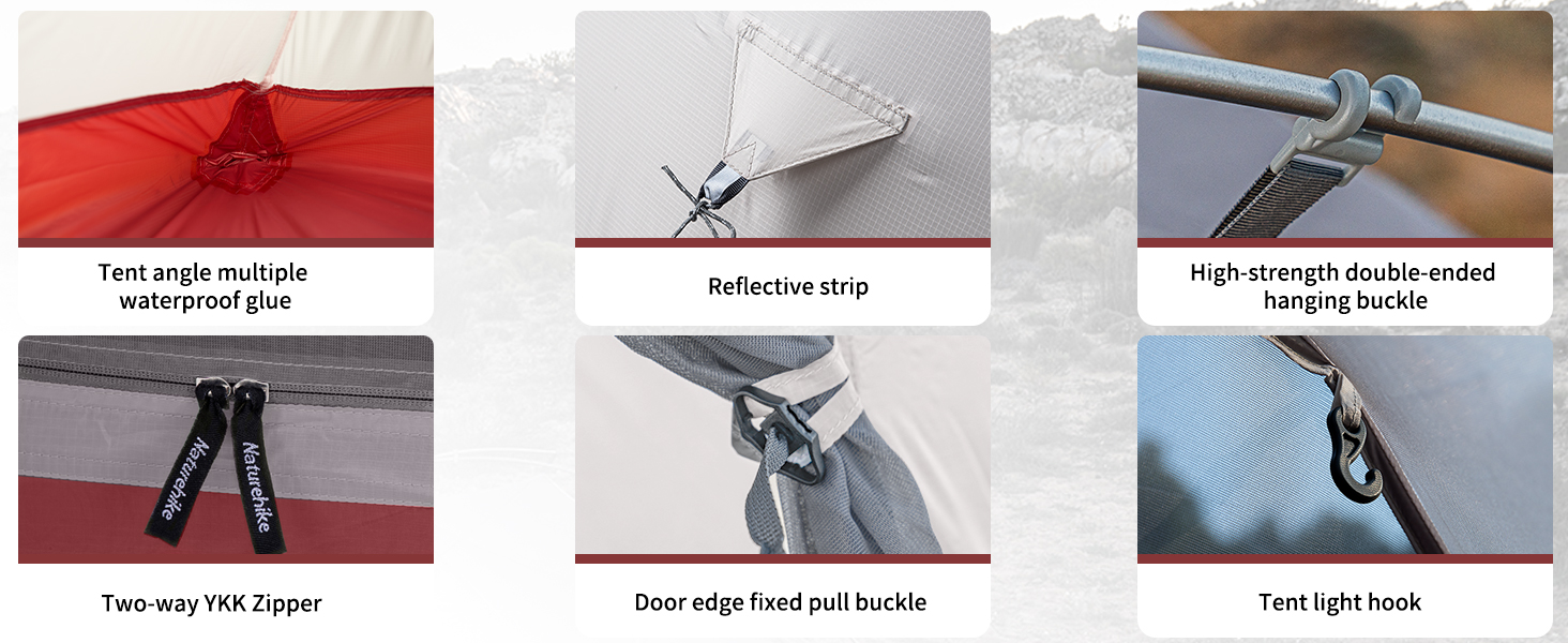 naturehike camping cloud up 3person roomy tent