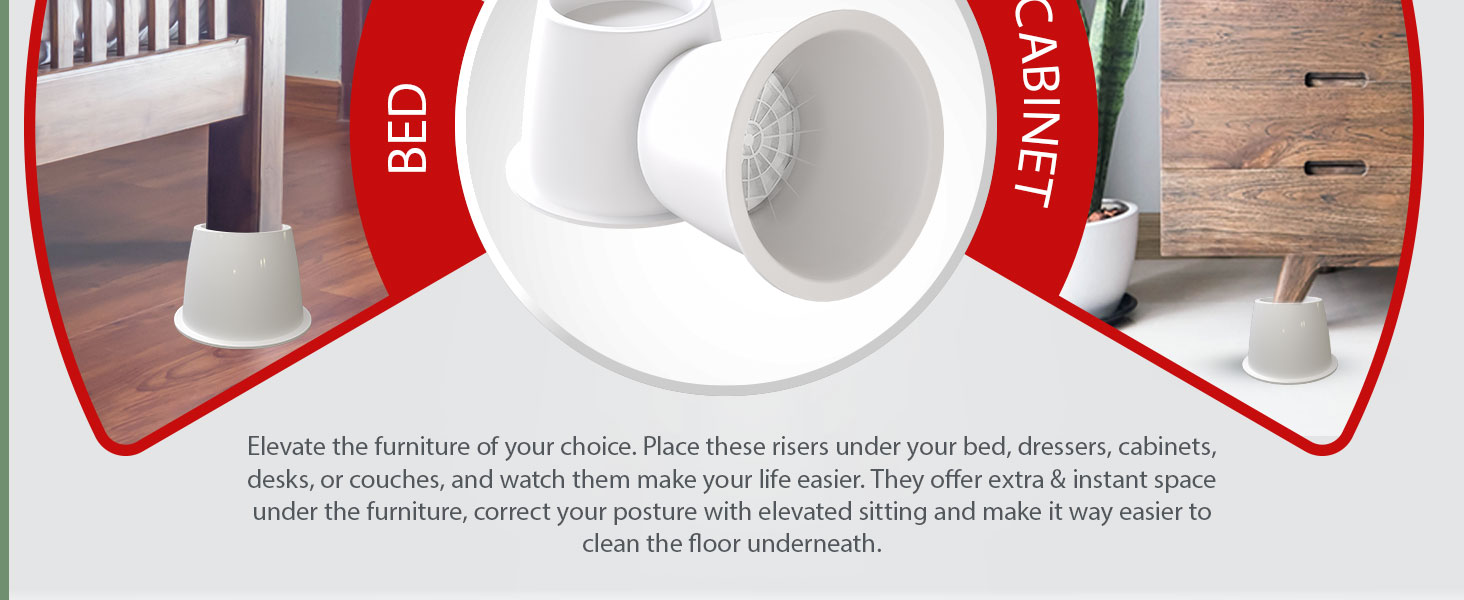 Furniture Riser Round