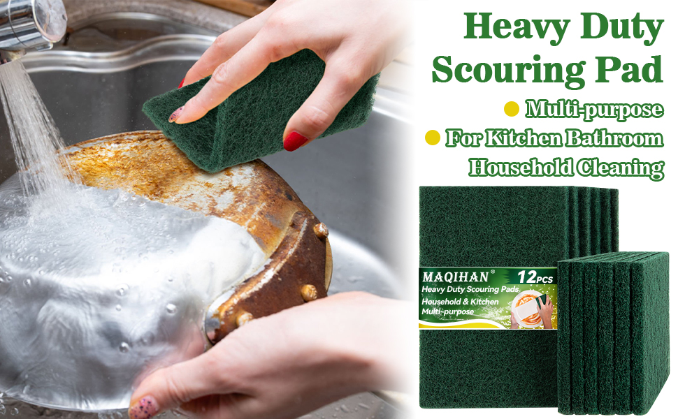 heavy duty scouring pads scrubbing pads dish scrubber heavy duty sponges