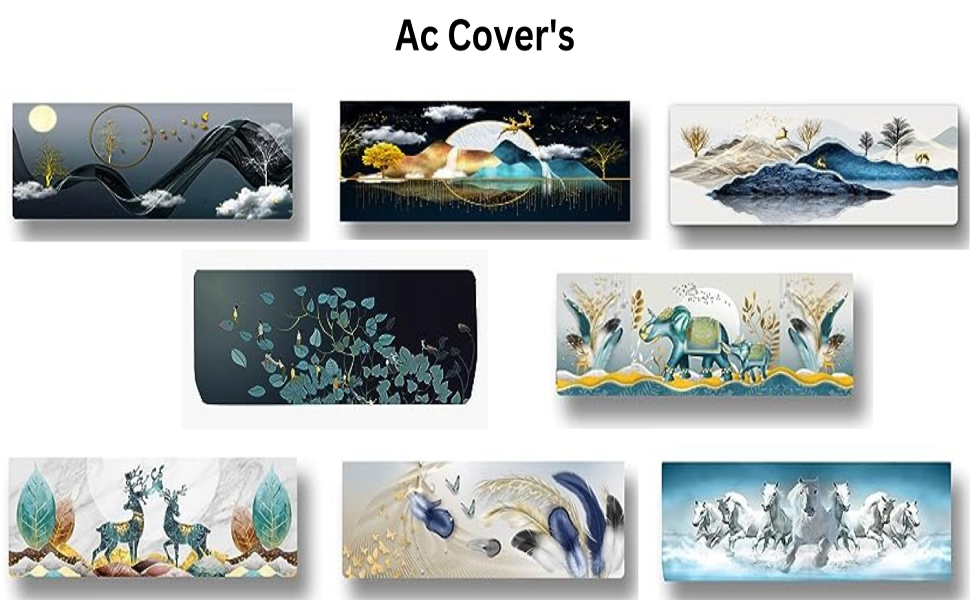 Diwali Offer Buy Now Ameedarshan Air Conditioning Dust Cover Folding Designer Ac 29 1245