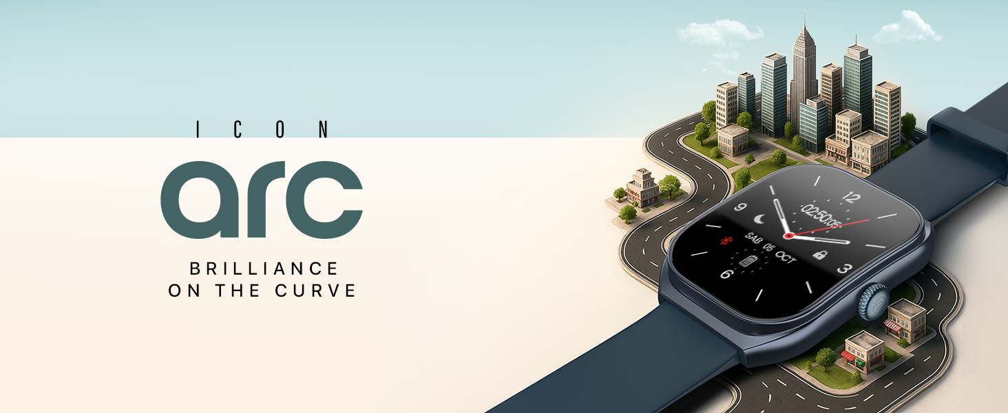 Noise Icon Arc Smart watch