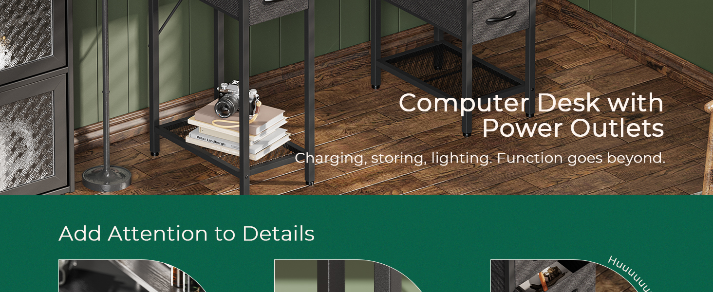 computer desk home office desk gaming desk