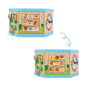 Activity Cube Bead Maze-A+8