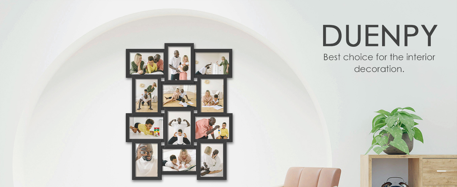 picture frames collage wall decor