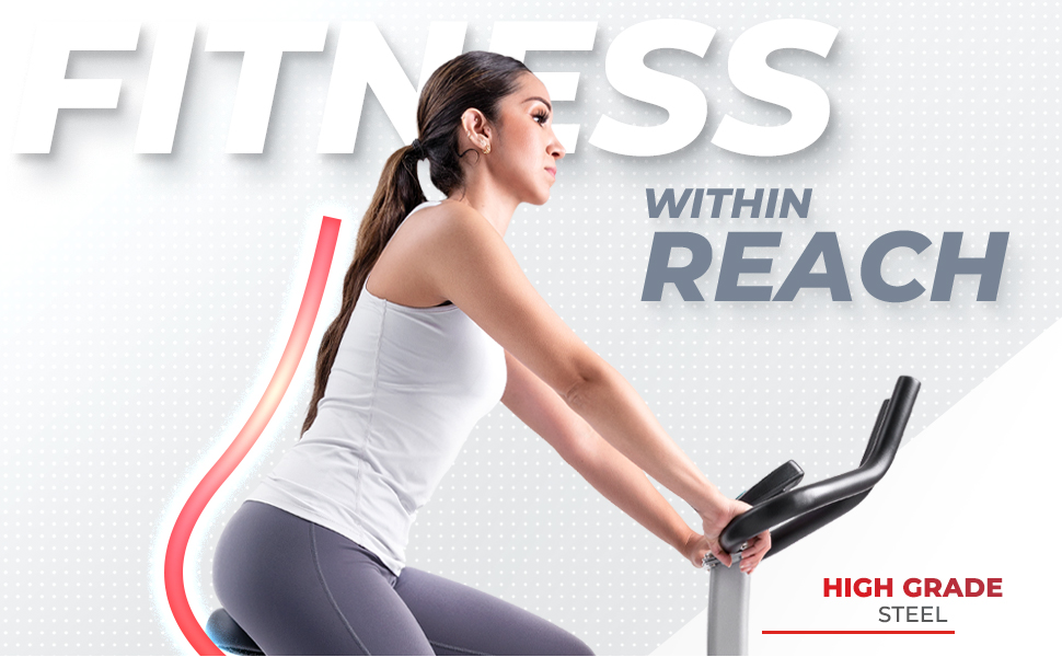 sunny health & fitness exercise cycling bike with heavy 49 lb chrome flywheel