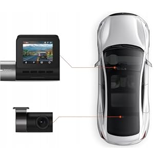 【前後カメラ】70mai Dash Cam Pro Plus+ A500S-1 70Mai Dash Cam Pro Plus Rear A500S-1 Cam Set Full HD 1080P
