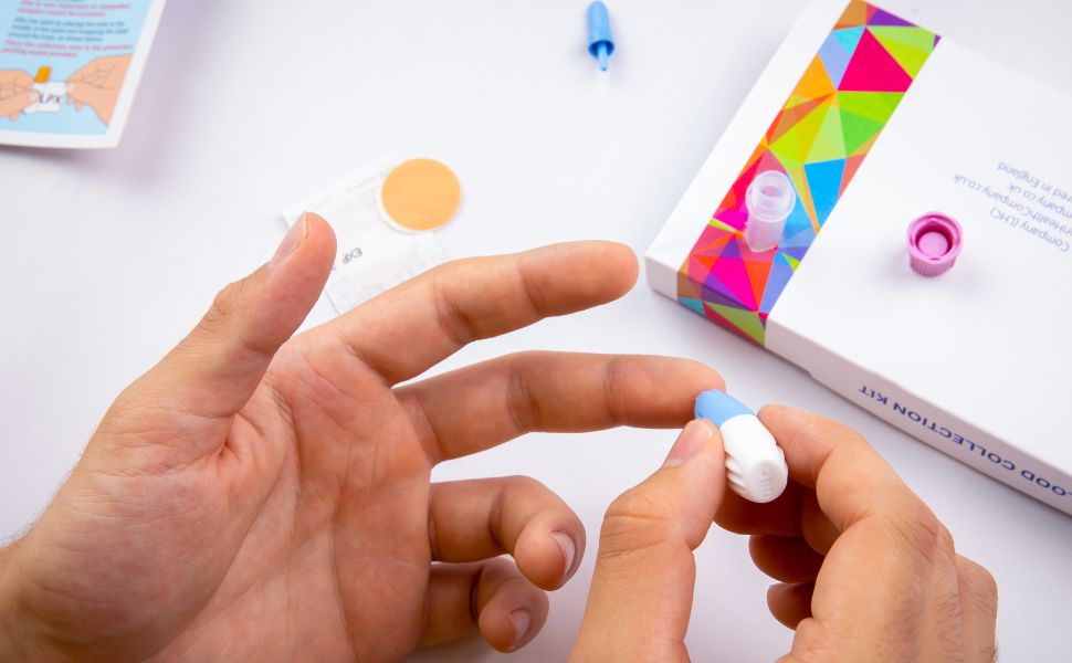 long term blood test lab home kit hba1c