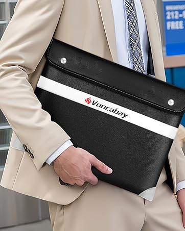fireproof document bag